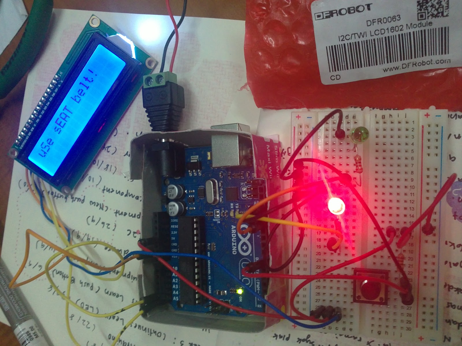 FYP Seat Belt Warning System